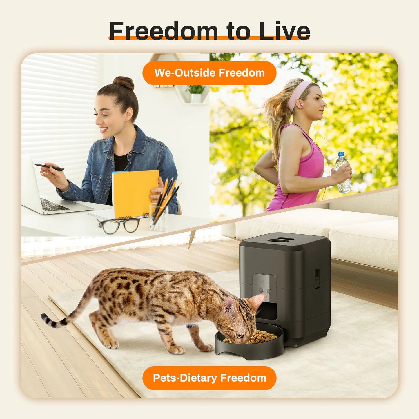 Smart Pet Feeder 2L