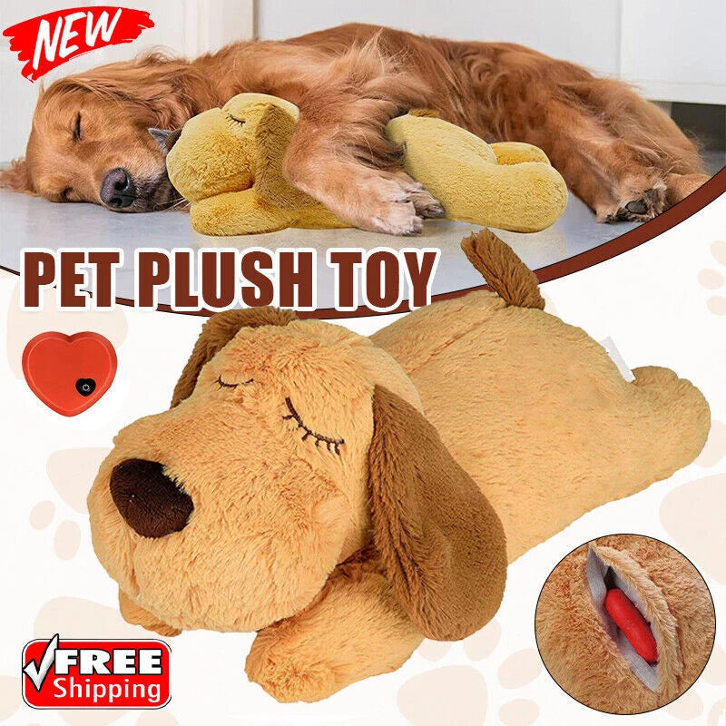 Heartbeat Puppy Training Toys for Anxiety Relief and Chewing