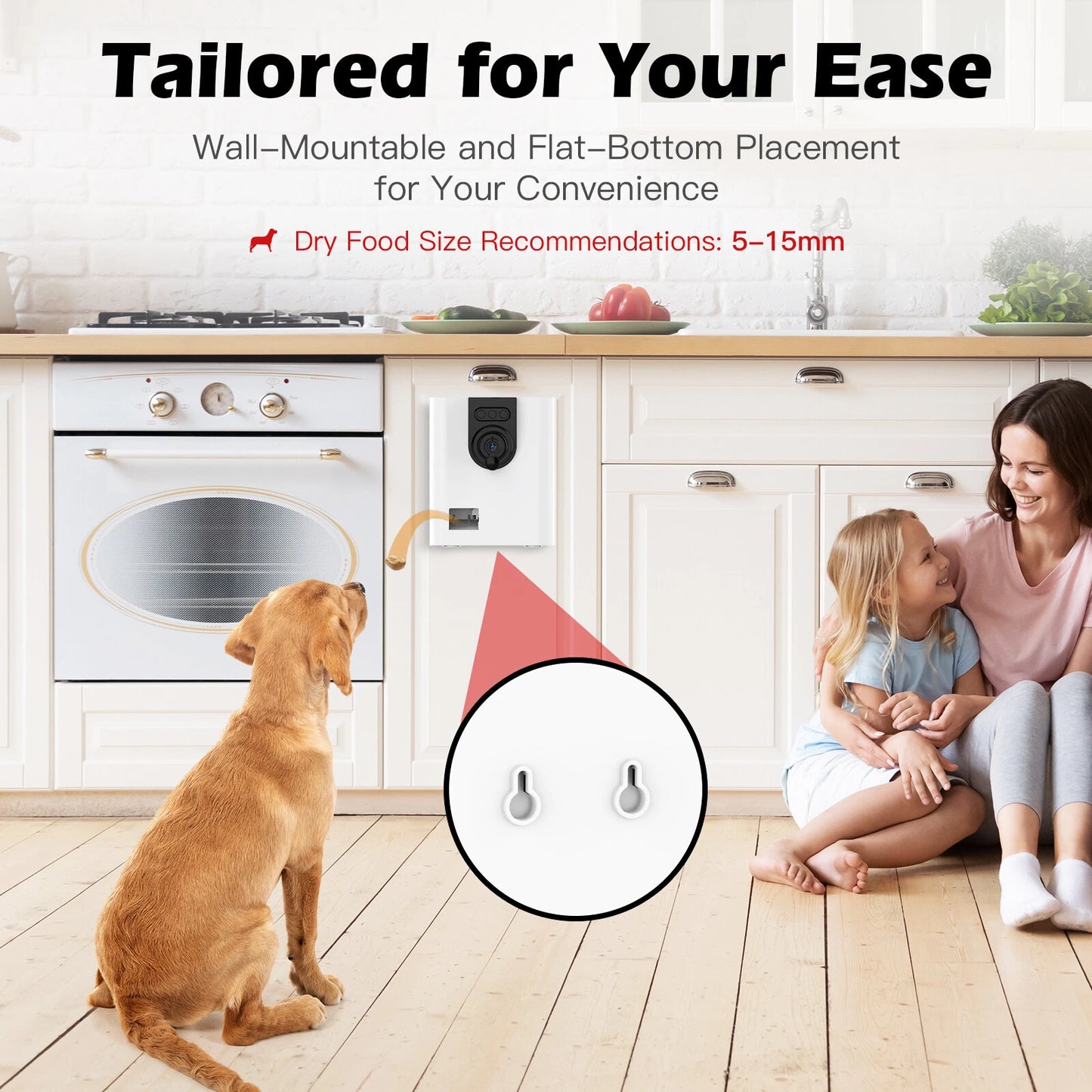 Rechargeable Wireless Pet Camera And Feeder