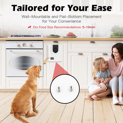 Rechargeable Wireless Pet Camera And Feeder
